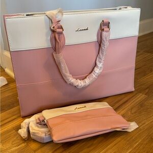 NWT LOVEVOOK Laptop Tote Bag, work tote office computer briefcase with purse